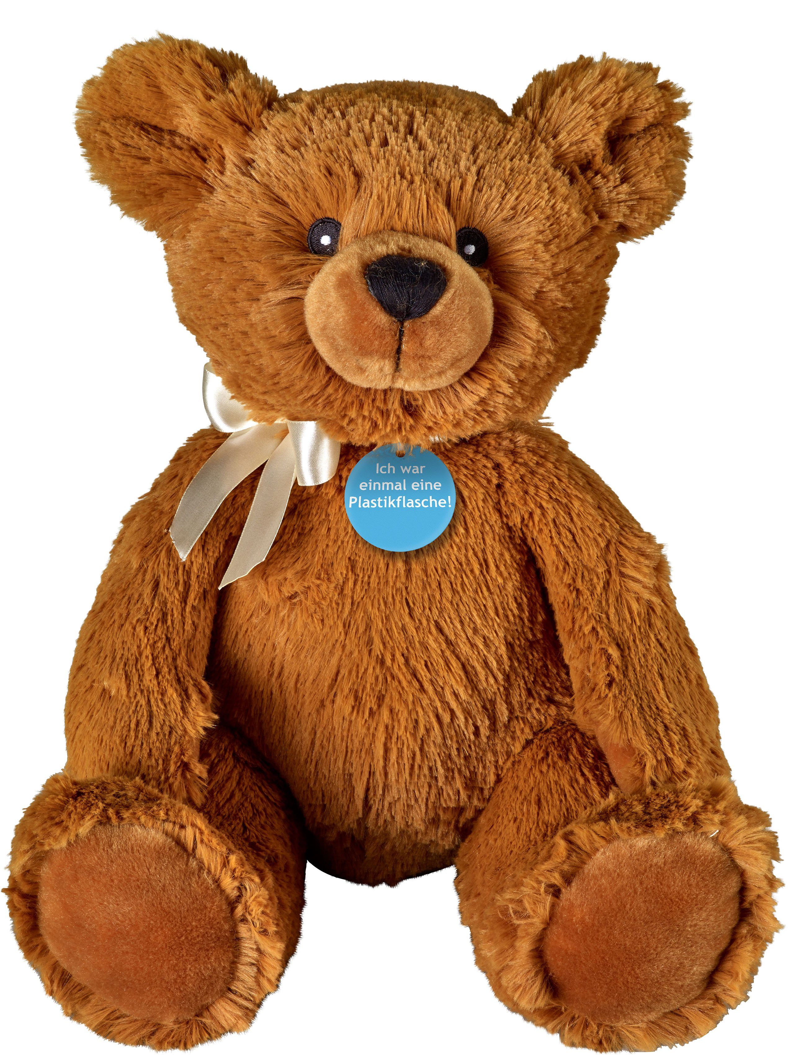 Heinrich Bauer Kuscheltier ECO-Line, Knuddel Bär 40 cm, aus recyceltem Material