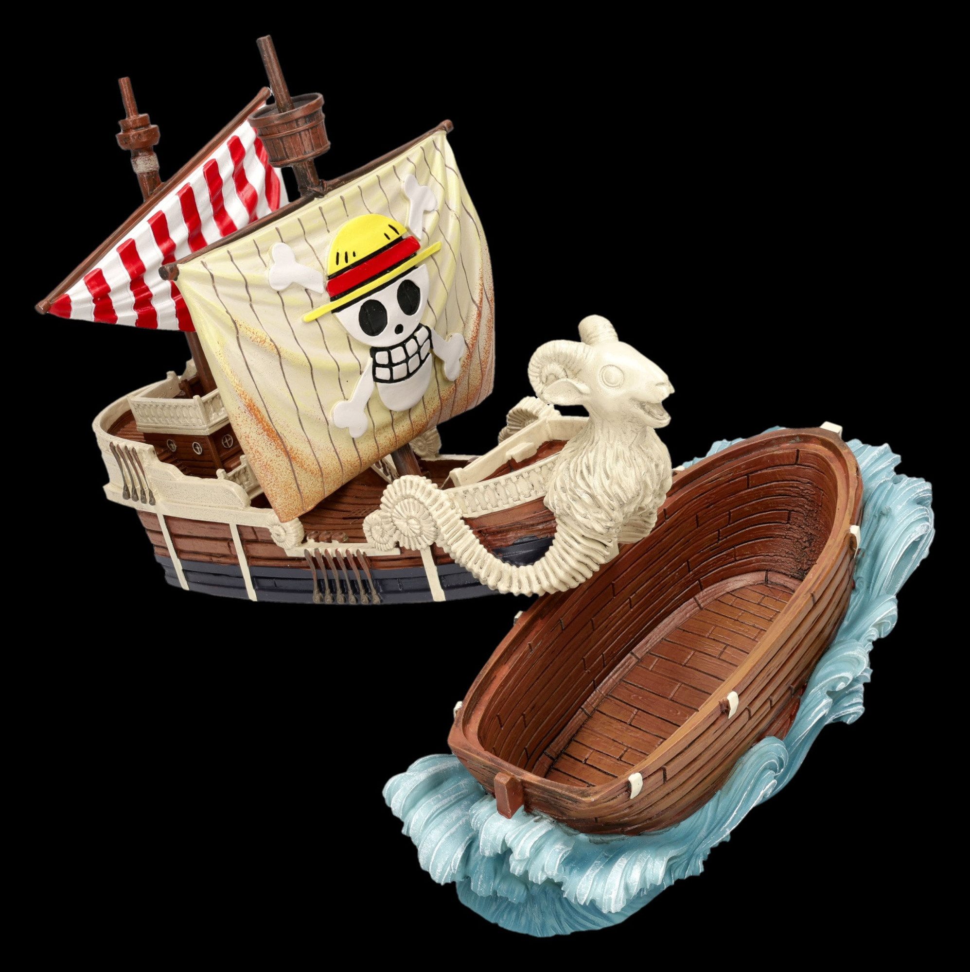 Figuren Shop GmbH Dekoobjekt One Piece Schmuckdose Going Merry Schiff Sammlerfigur Anime Deko