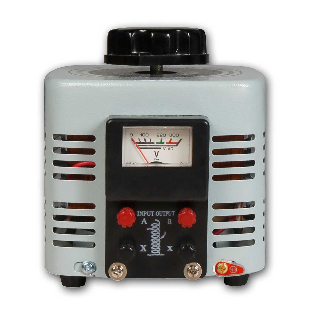 McPower Ringkern-Stelltrafo "V-2000" 0-250V 2A 500W Labor-Netzteil