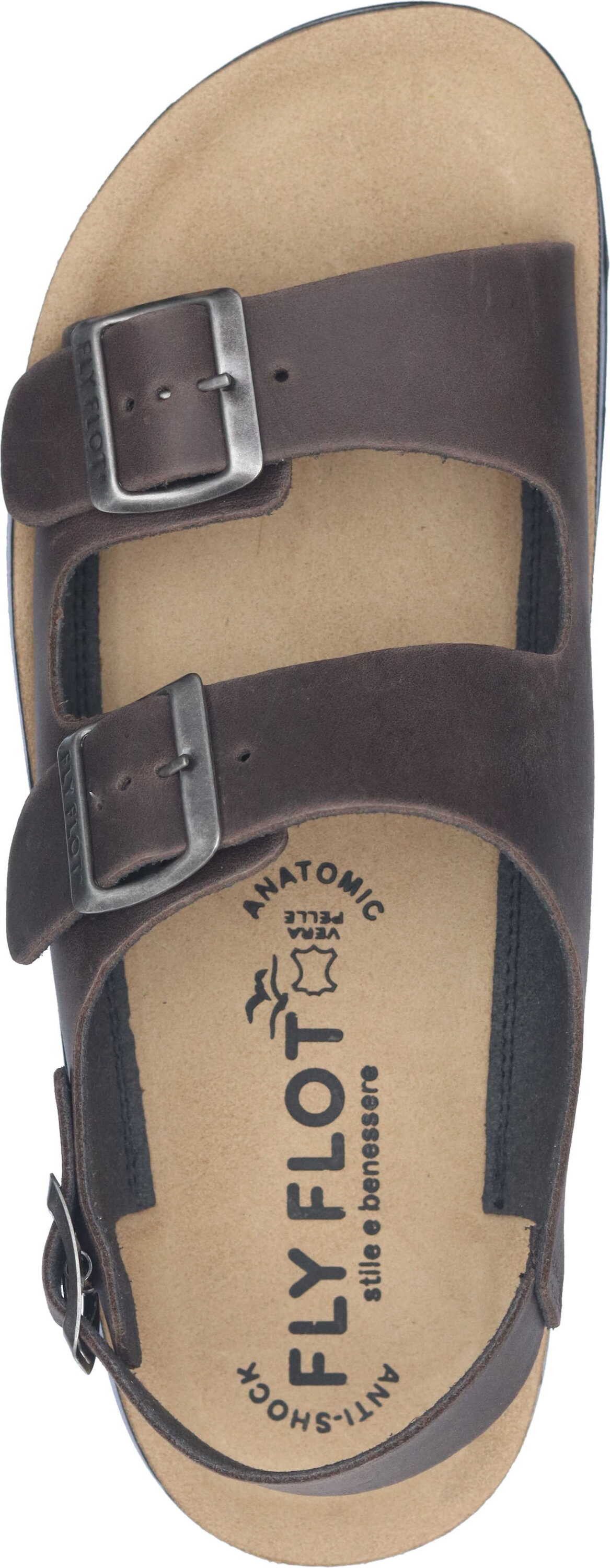 Fly Flot Sandaletten Sandalette aus echtem Fettleder