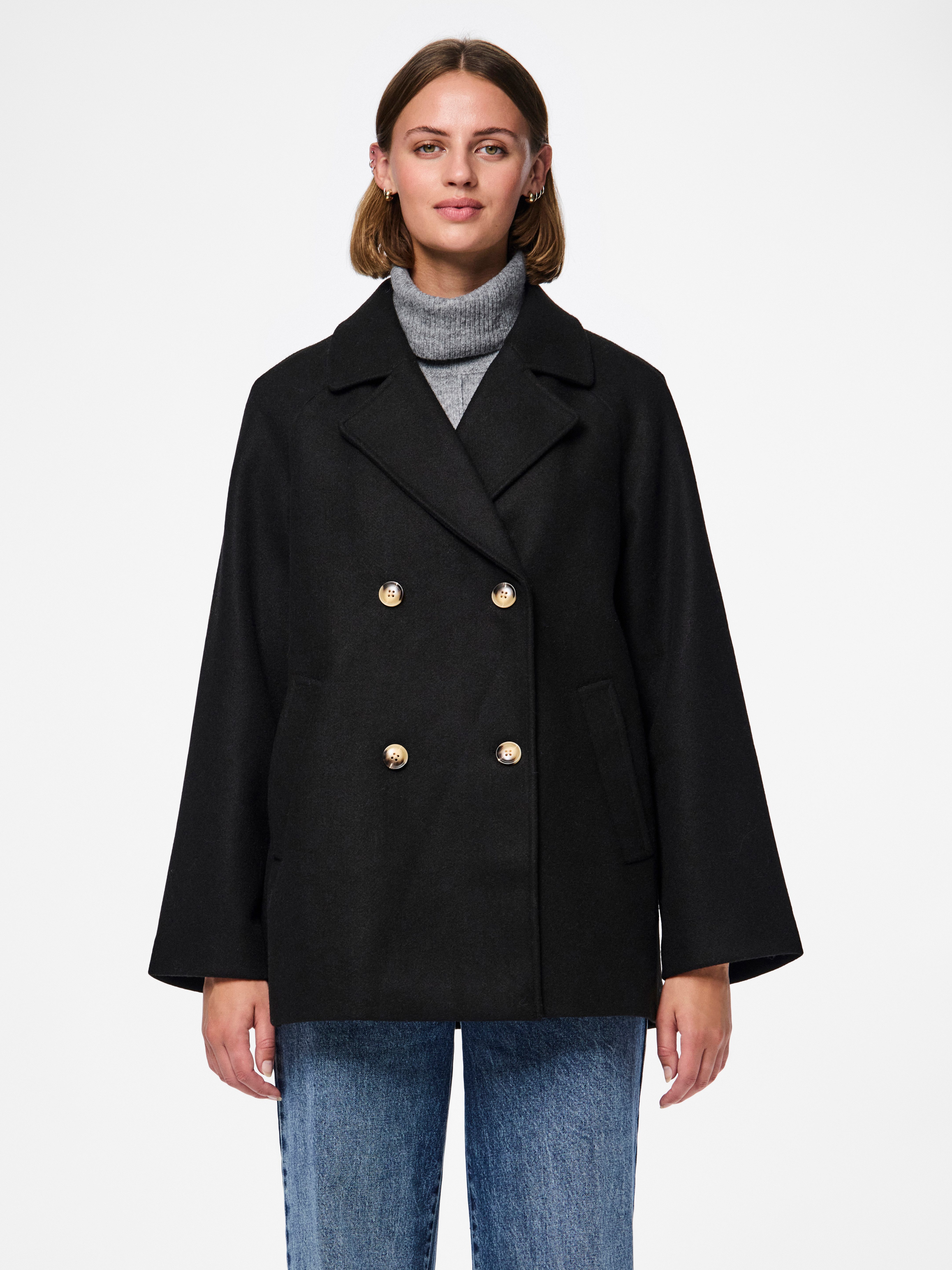 pieces Kurzmantel PCMARBEL COAT NOOS günstig online kaufen