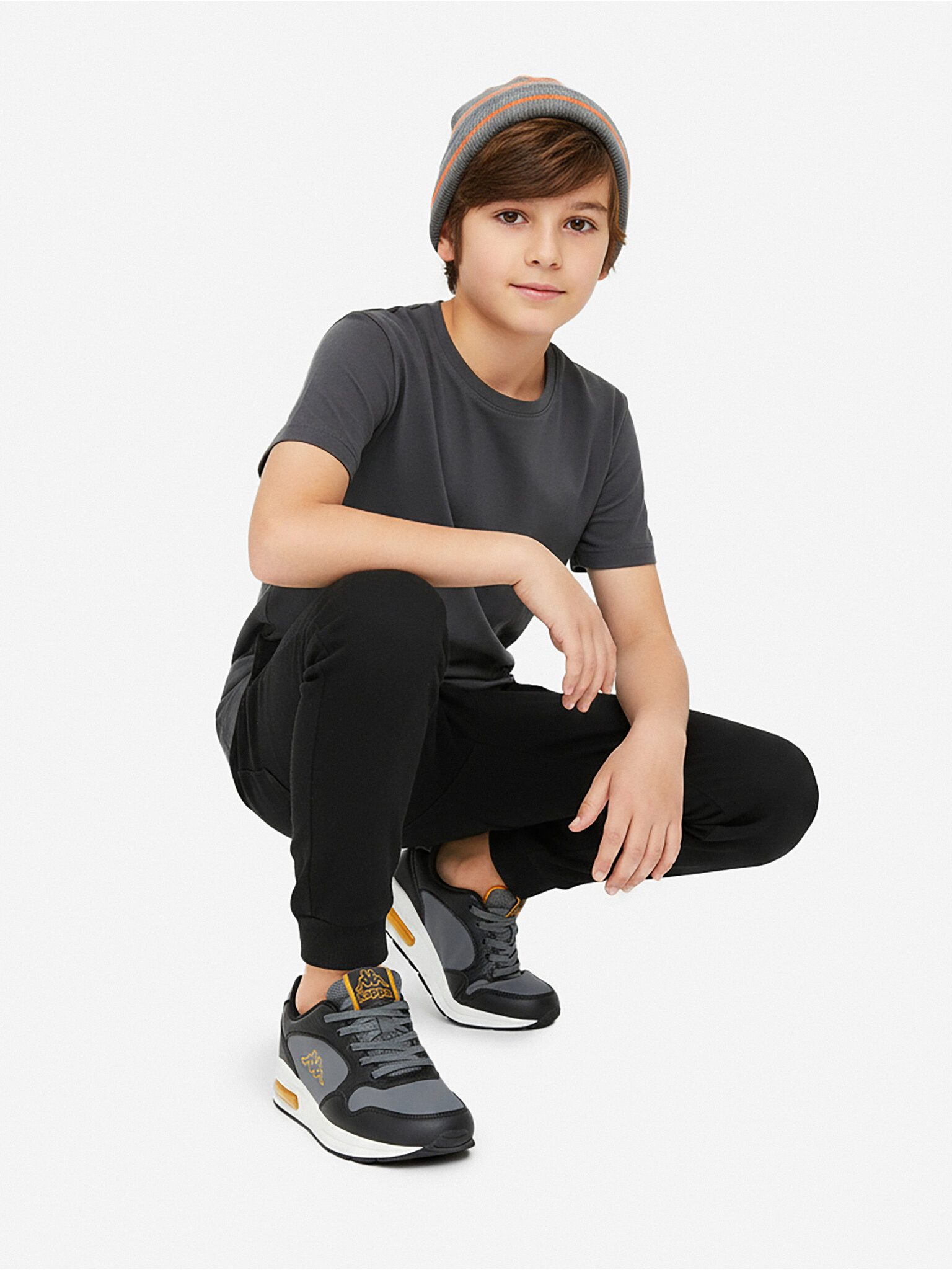 Kappa Kappa Boy Sneakers Grau CP40-24976W-A(CH) Sneaker