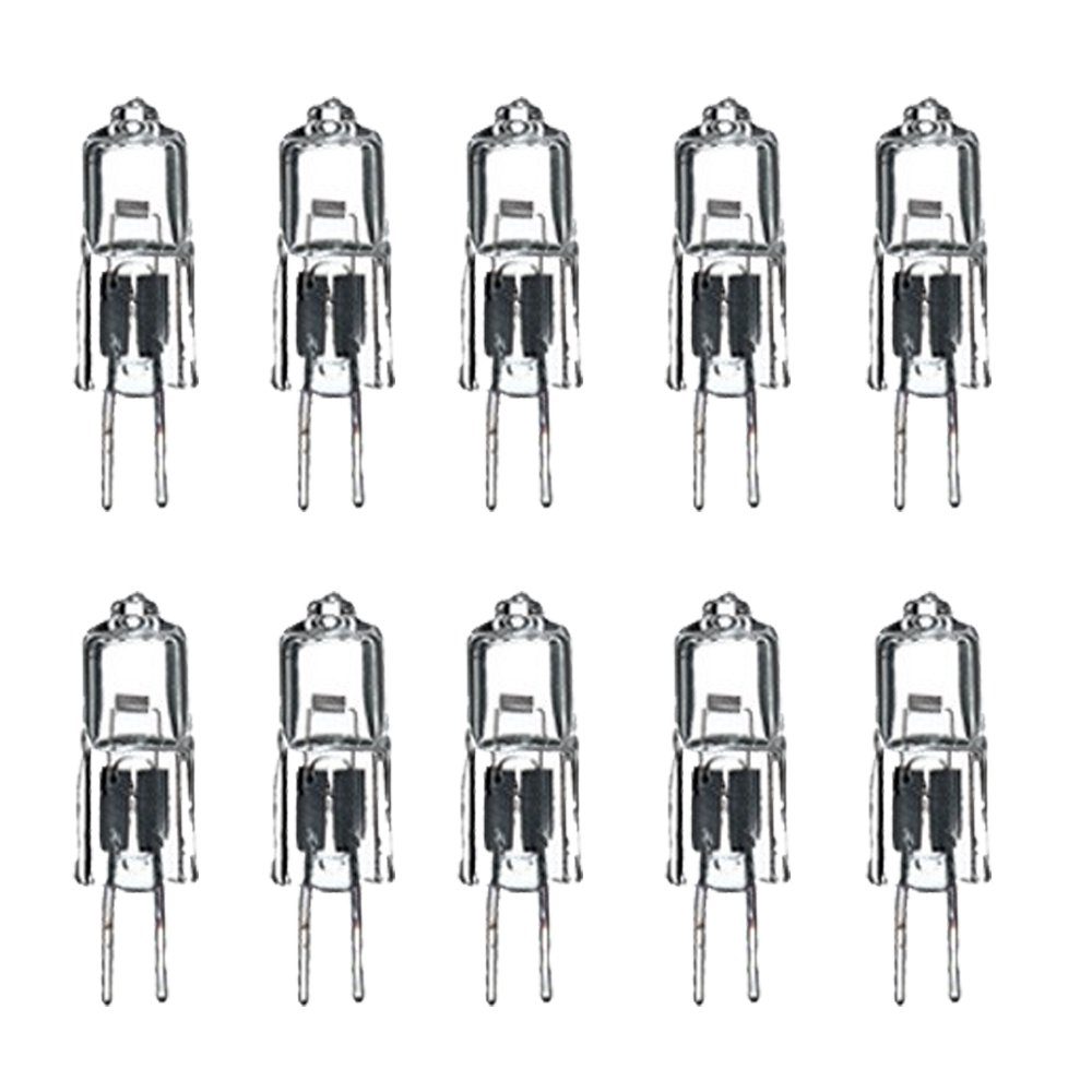 Paulmann LED-Leuchtmittel 10 x Paulmann 12V TIP Halogen Stiftsockel 10W G4 Fassung mm Klar, 10 x Paulmann 12V TIP Halogen Stiftsockel 10W G4 Fassung mm Klar