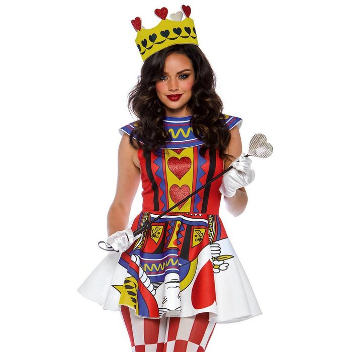 Leg Avenue Kostüm Kartenkönigin Werde zur Königin der Spielkarten!