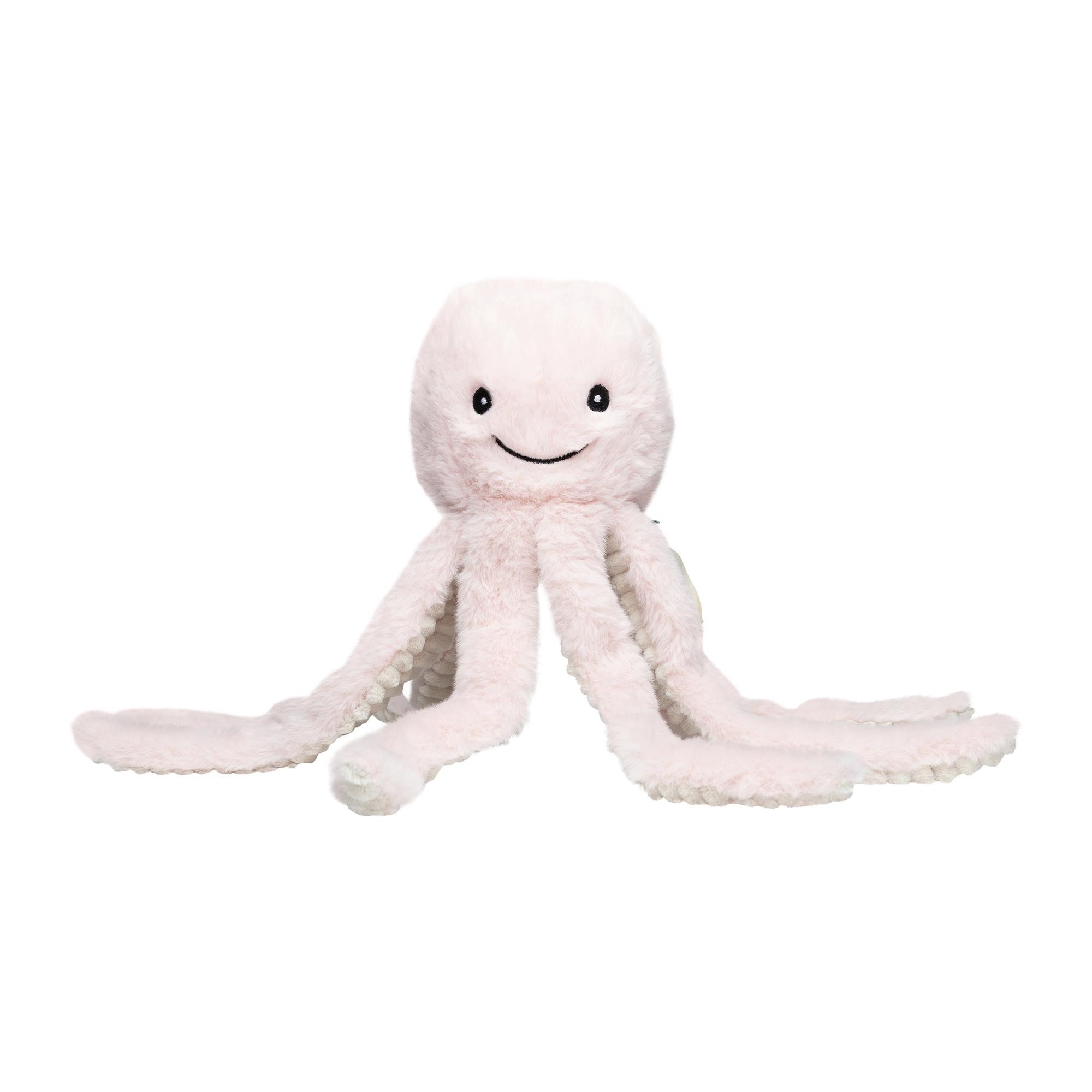 mbw Kuscheltier Recycel Oktopus rosa, Höhe 35 cm, aus 100% recycelten PET-Flaschen (1-St), Recyceltes Material