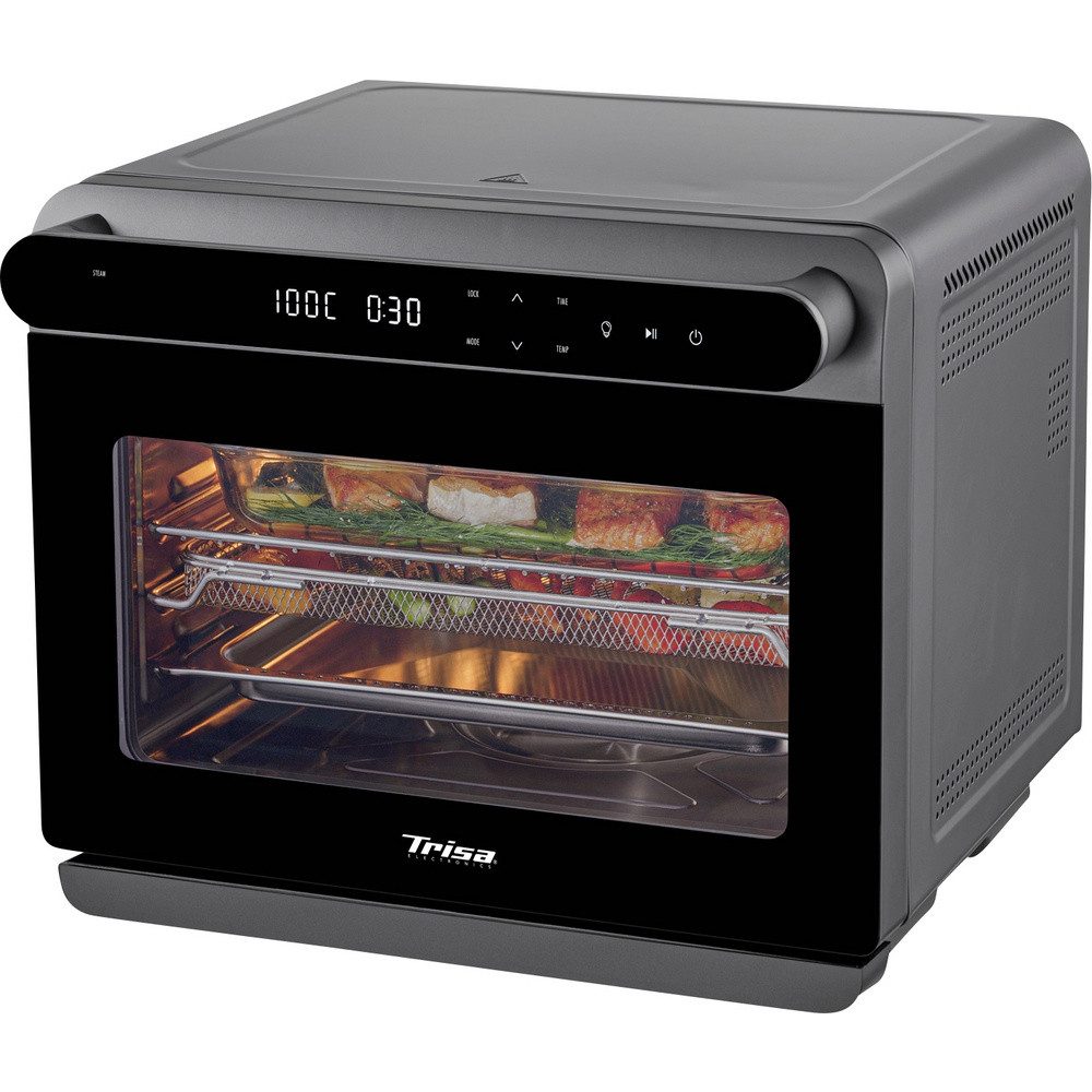 Trisa Dampfgarer Trisa Air Fusion Pro 24 L Dampfgarer Stahl, 1600.00 W