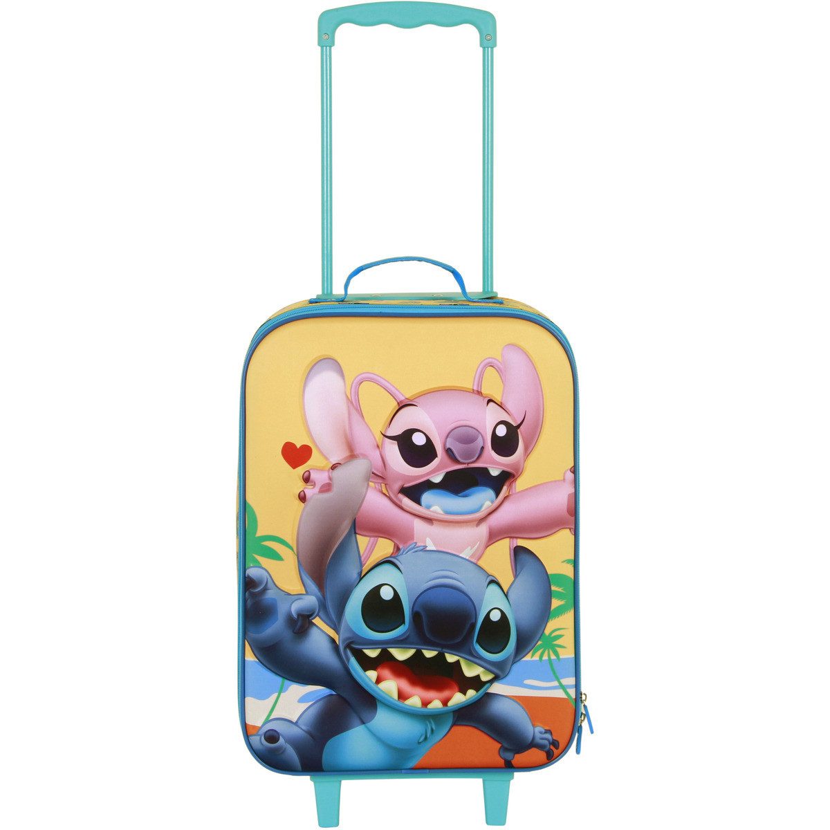 Disney Kinderkoffer Lilo & Stitch Unisex Kinder, Koffer, Kinderkoffer, Reisekoffer, Trolley, Reisetasche