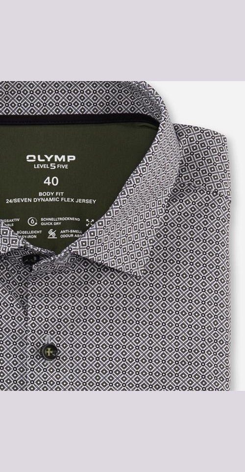 OLYMP Langarmhemd uni (1-tlg) | Klassische Hemden