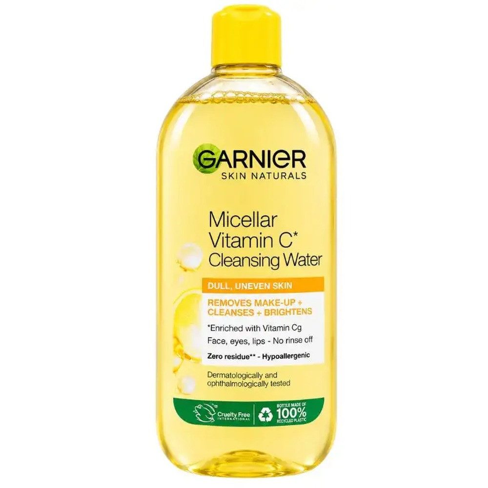GARNIER Gesichts-Reinigungsfluid Naturals Mizellenflüssigkeit mit Vitamin Cg