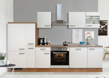 Flex-Well Küchenzeile Vintea, mit E-Geräten, Gesamtbreite 310 cm