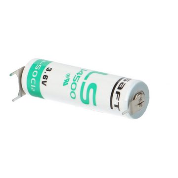 Saft Saft Lithium 3,6V Batterie LS14500-3PF AA Zelle - pin +/- - Batterie