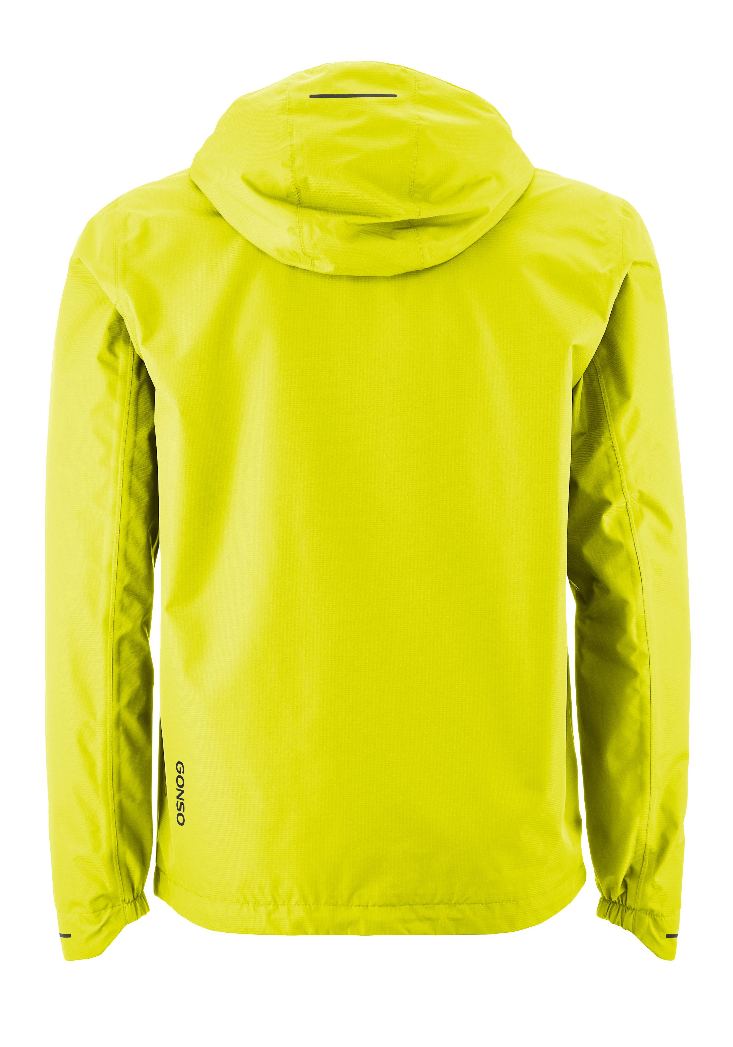 Gonso Fahrradjacke SAVE JACKET ESSENTIAL M Herren Regenjacke wind- und wasserdicht, Radjacke mit Kapuze