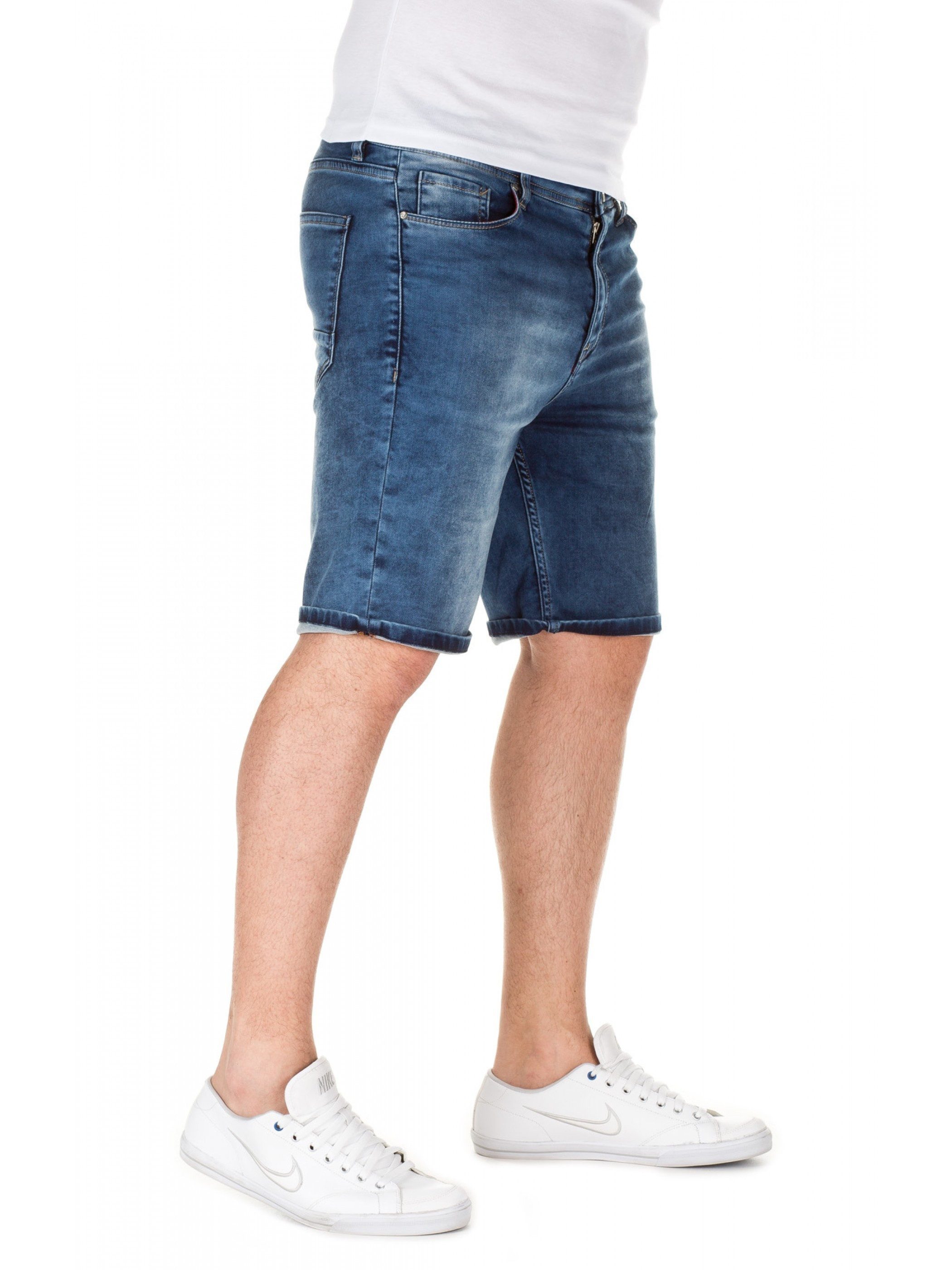 Yazubi Jeansshorts Sweat Shorts Naava 5-Pocket-Style
