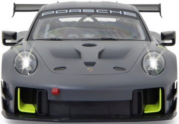 Jamara RC-Auto Deluxe Cars, Porsche 911 GT2 RS Clubsport 25 1:14, grau - 2,4 GHz, mit LED-Lichtern