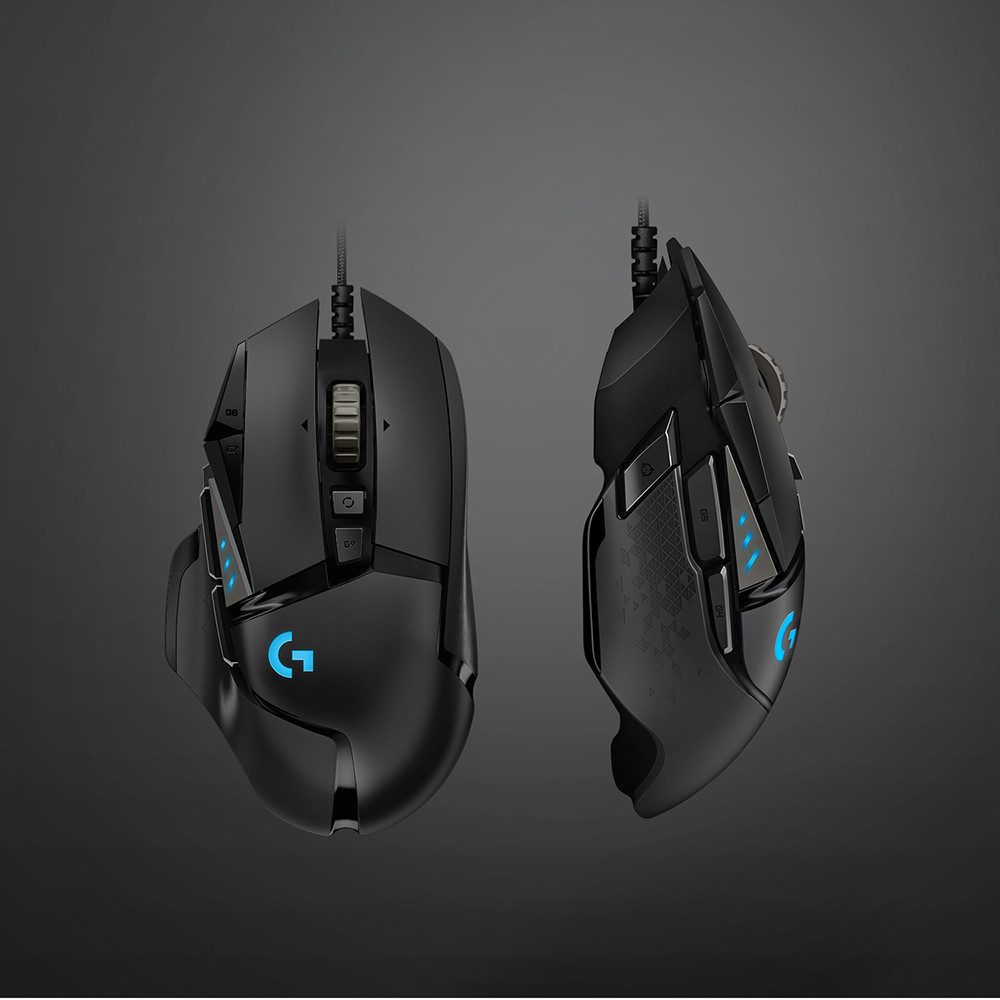 Logitech G502 HERO High Performance - EWR2 Gaming-Maus (kabelgebunden)