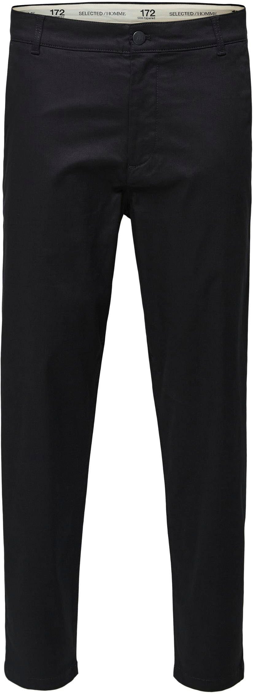 Black PANTS HOMME Chinohose FLEX REPTON SELECTED