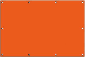 Wallario Sichtschutzzaunmatten Orange, 2-teilig