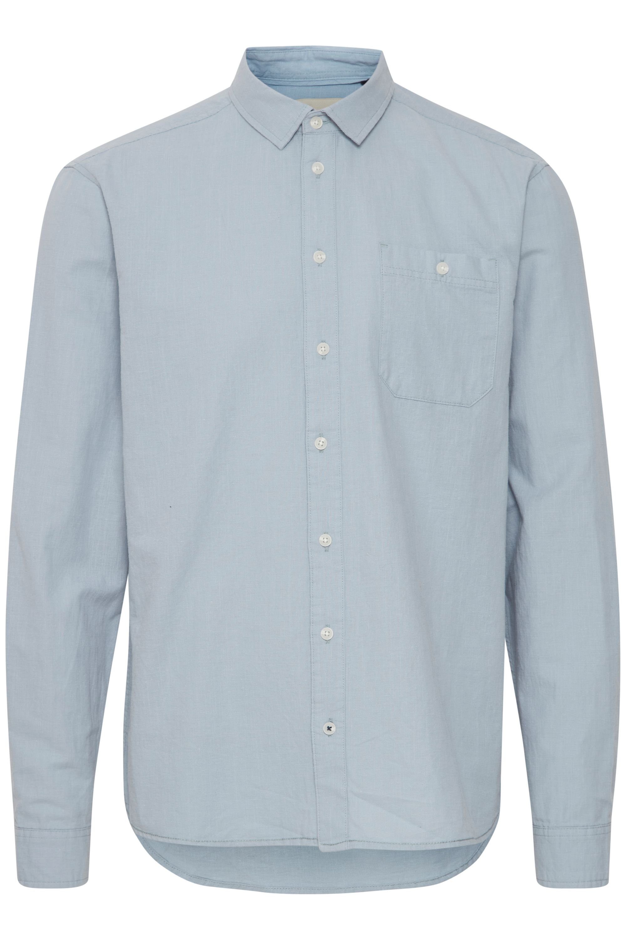 BLEND Dusty Langarmhemd - Blend 20715153 Blue Shirt