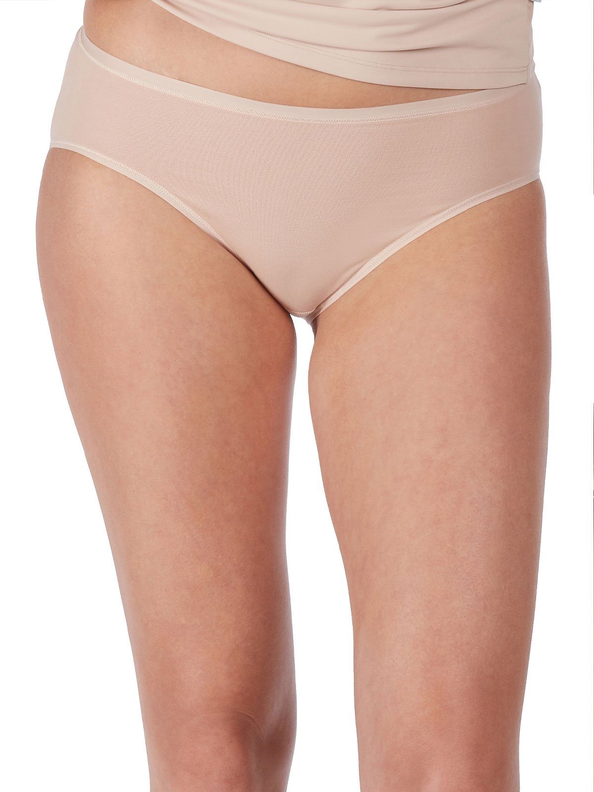 HUBER Slip Damen Midi Slip 2er Pack Cotton 2 Pack (Packung, 2-St) Zwickel