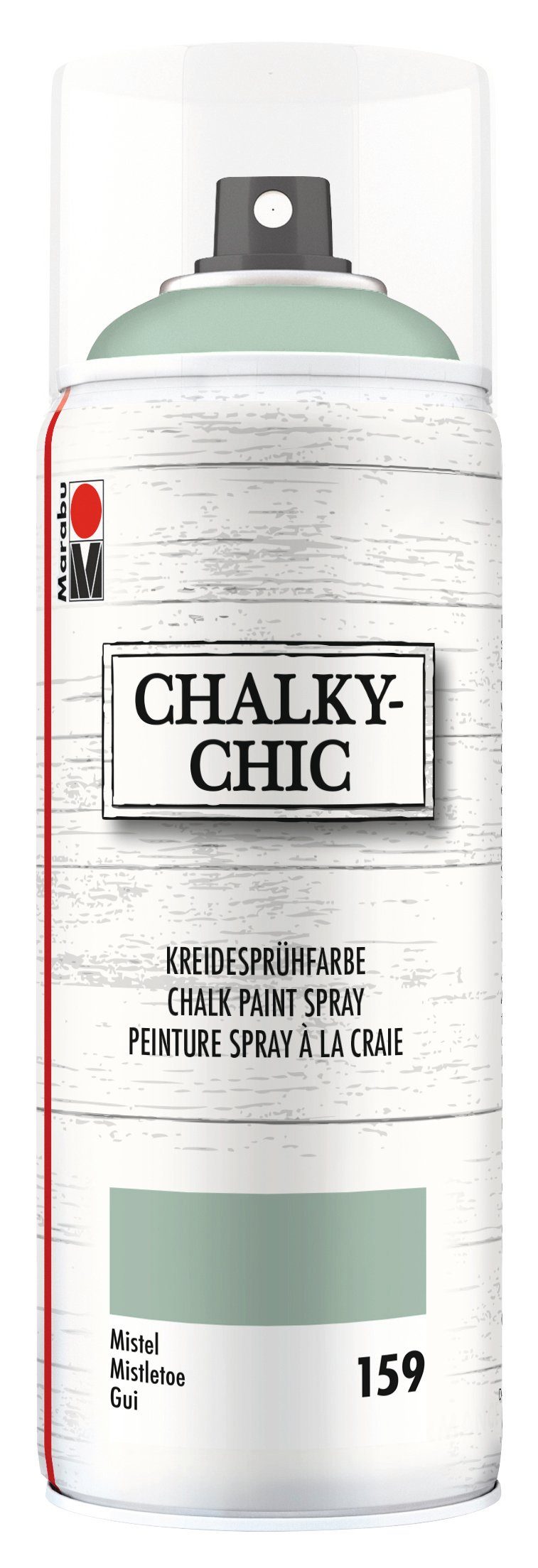 Marabu Sprühfarbe Kreidesprühfarbe CHALKY-CHIC, 400 ml Mistel