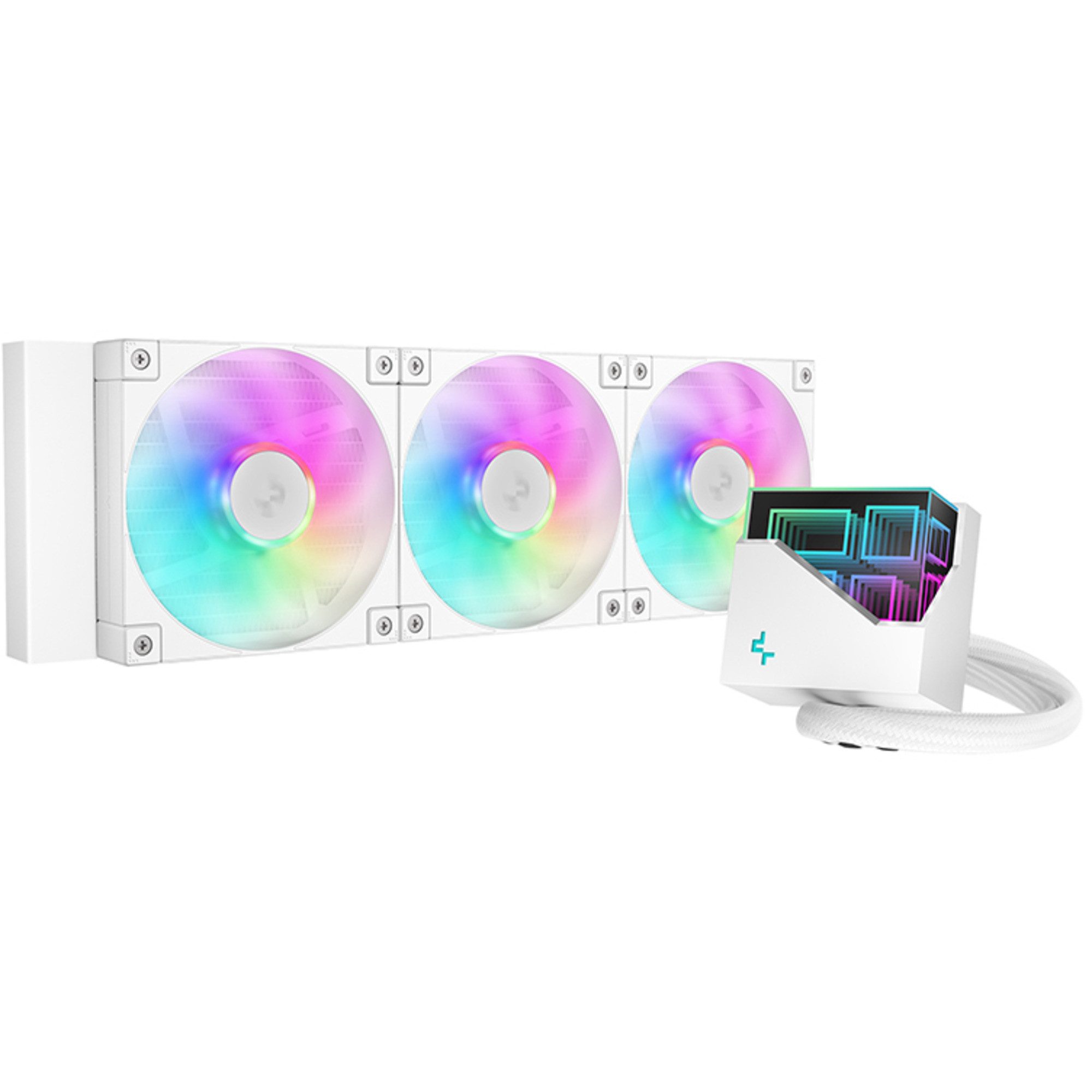CPU Kühler DeepCool LT360 WH ARGB, Wasserkühlung