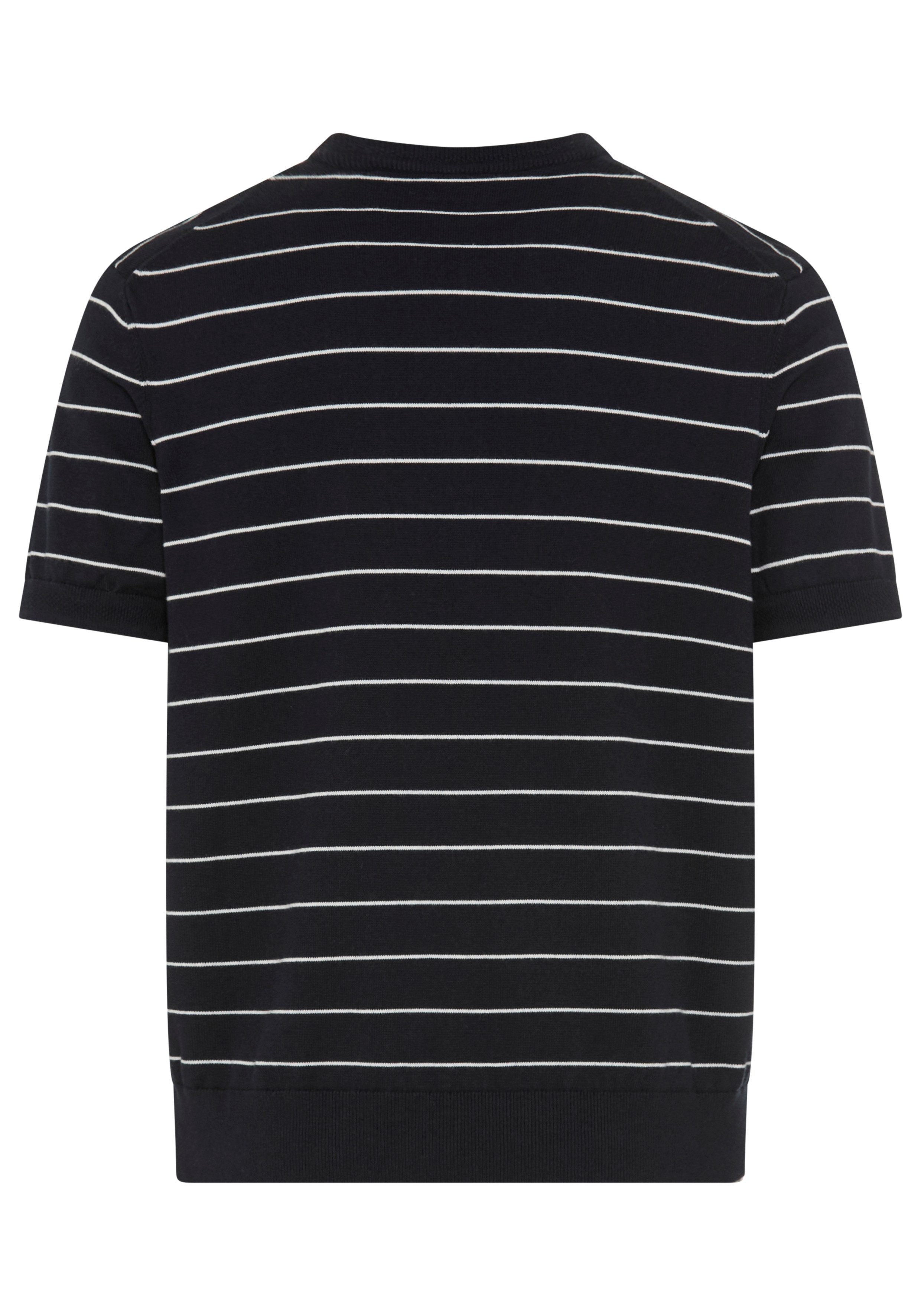 BOSS ORANGE Kurzarmpullover Kanacho mit Kaschmir-Anteil, Rundhals