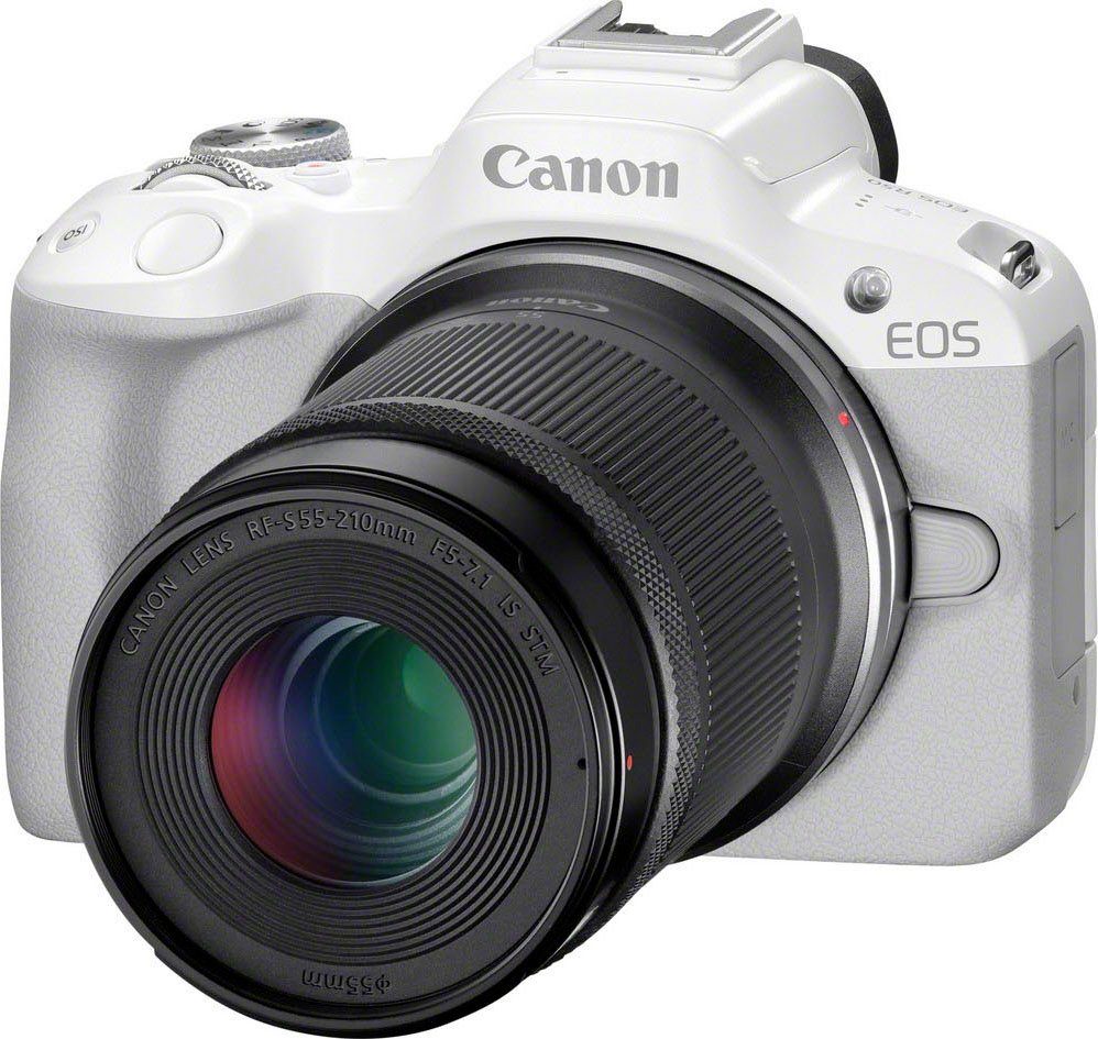 Canon EOS R50 + (RF-S Bluetooth, 18-45mm 18-45mm WLAN) 24,2 IS MP, IS STM Systemkamera F4.5-6.3 F4.5-6.3 RF-S Kit STM