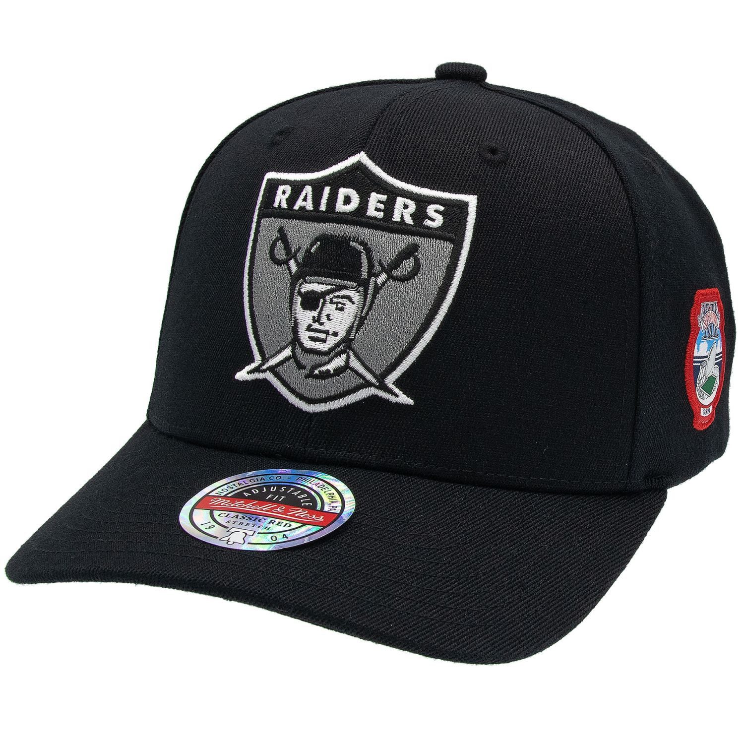 Mitchell & Ness Snapback Cap Stretch Classic Red Las Vegas Raiders
