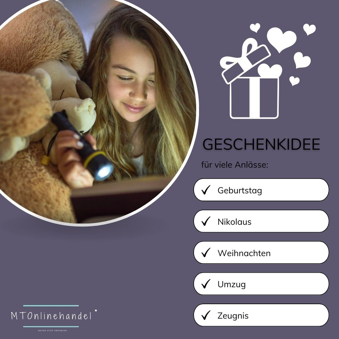 MTOnlinehandel Kinderbettwäsche Pferdebettwäsche 135x200 + 80x80 cm, 100 % Baumwolle, Renforcé, 2 teilig, YKK Reißverschluss · Pferde Motiv für Mädchen & Teenag – Bild 5 von 5