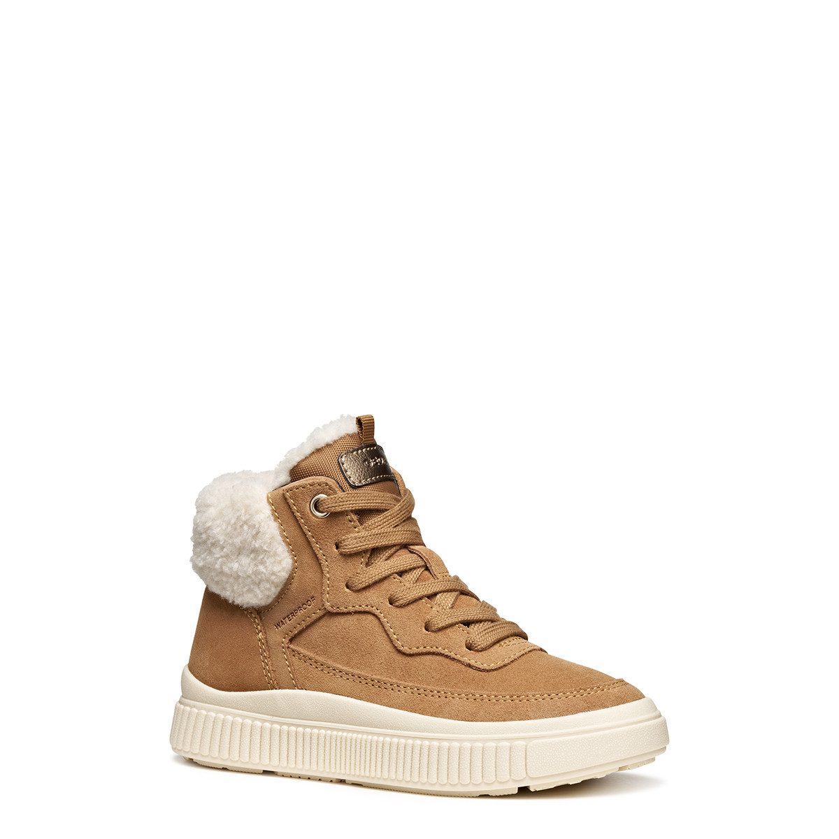 Geox GEOX LAQUINNY, Warmfutter, Braun, Kinder Winterstiefel