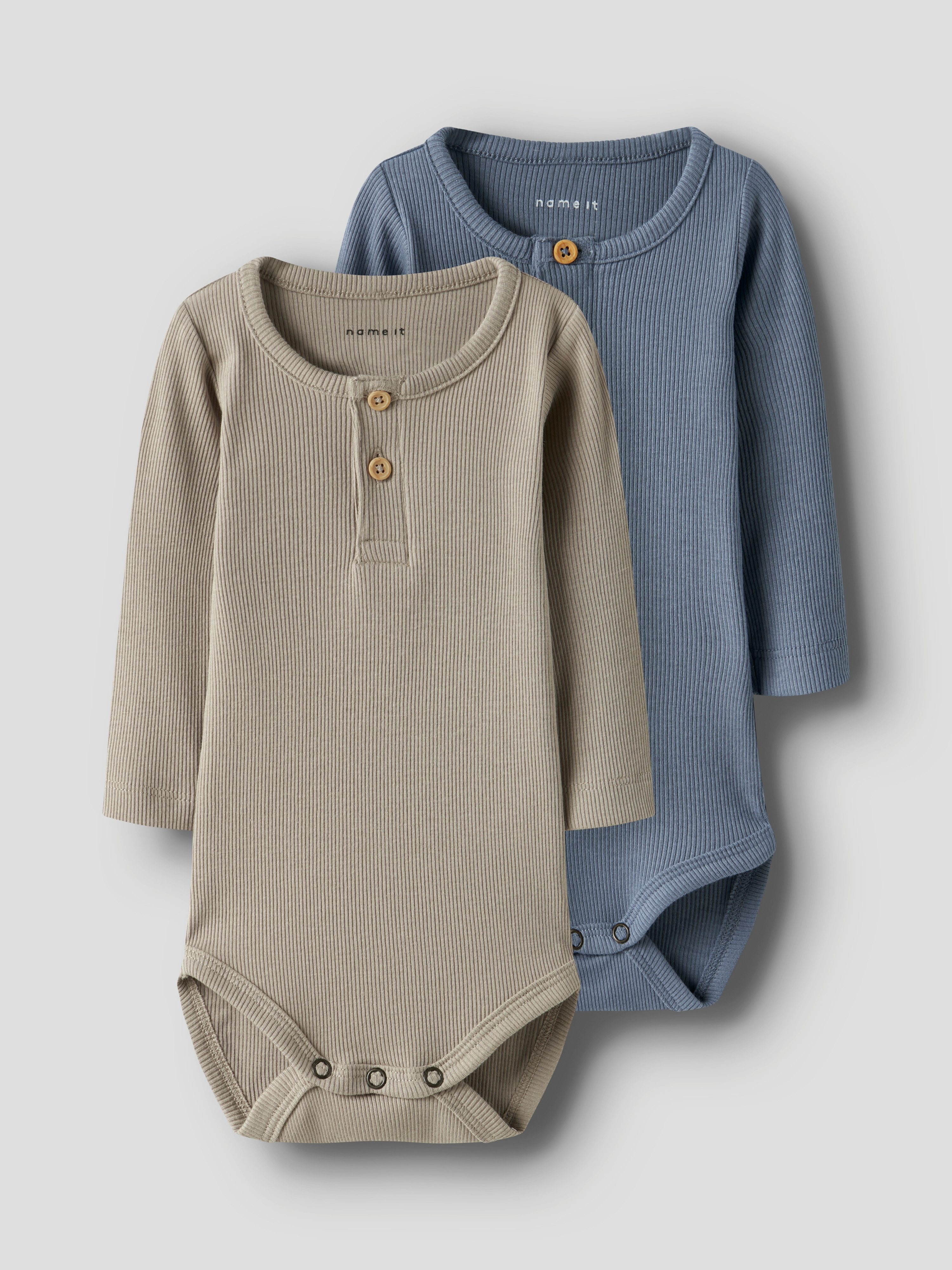 Name It Langarmbody NBMKAB 2P LS BODY NOOS (Packung, 2-tlg)