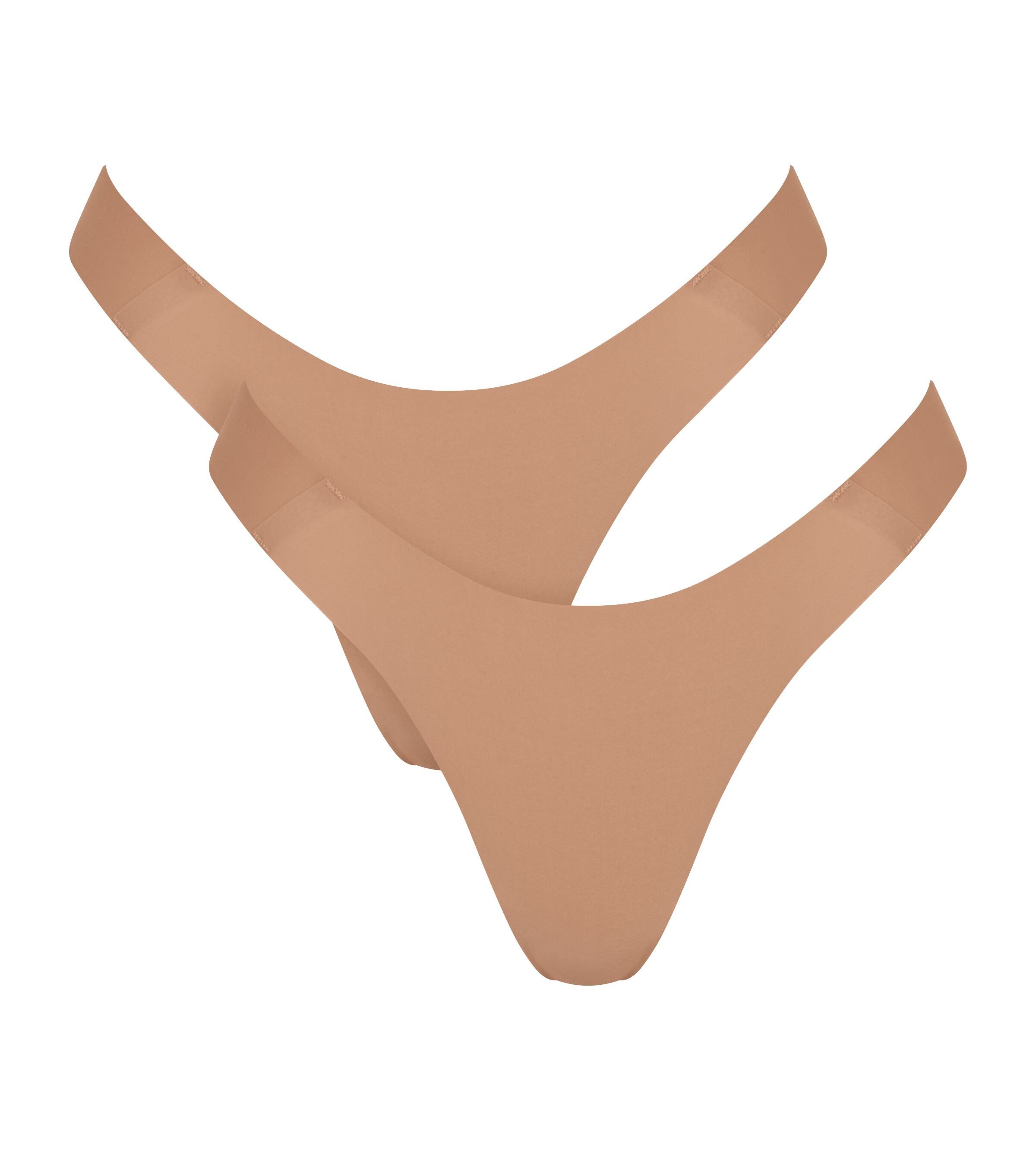 sloggi Tanga ZERO Feel 2.0 (2er Pack) nahtlos und unsichtbar, Mikrofaser, hochelastisch