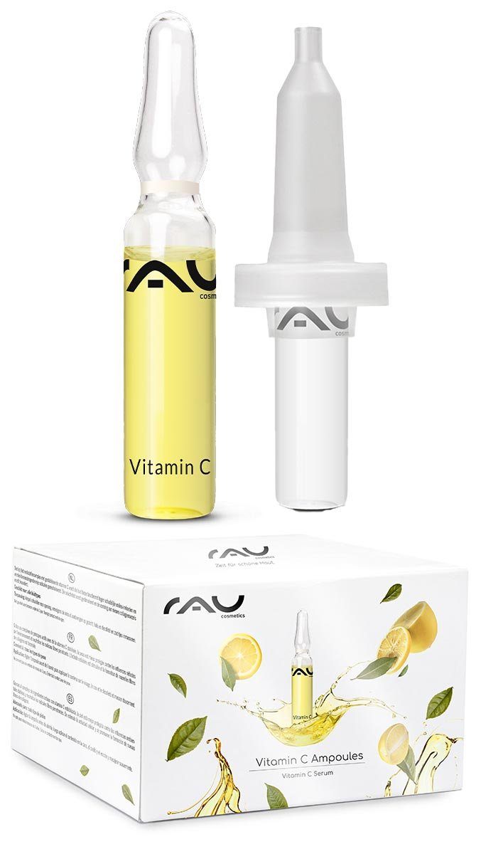 RAU Cosmetics Gesichtspflege Vitamin A Ampullen 10x2 ml Wirkstoffkomplex, Anti-Aging
