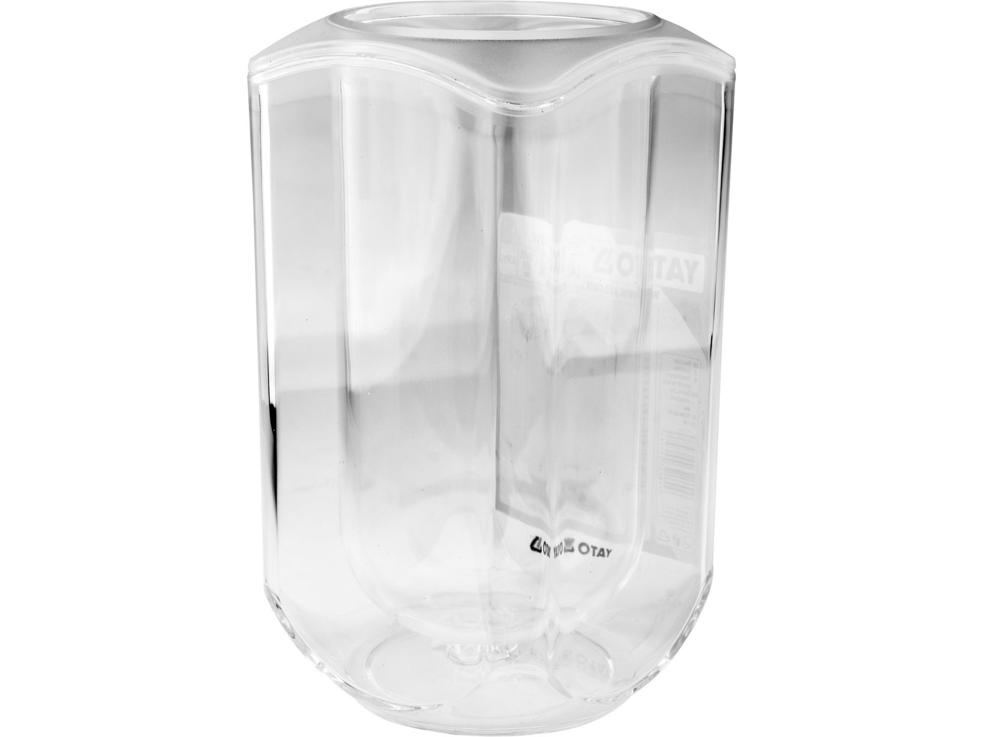TRIZERATOP Cocktail-Set Isolierter Weinkühler 1,4 l, transparent