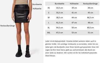 RICANO Lederrock 1264 Skirt hochwertiges Lammleder