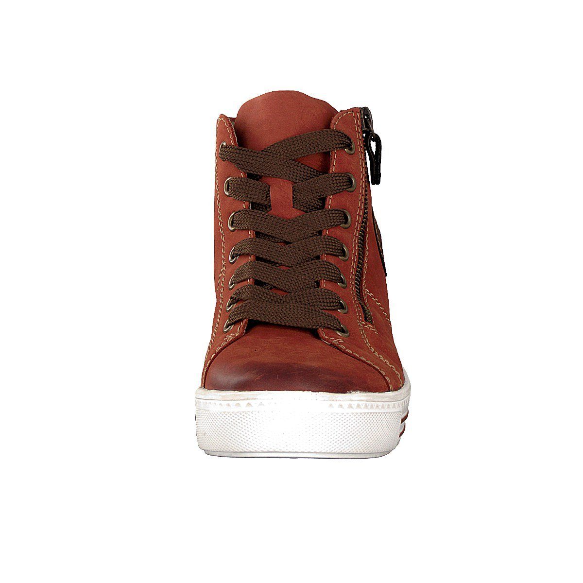 Remonte Remonte Damen Schnürboot rot 38 Sneaker ziegel/brown 