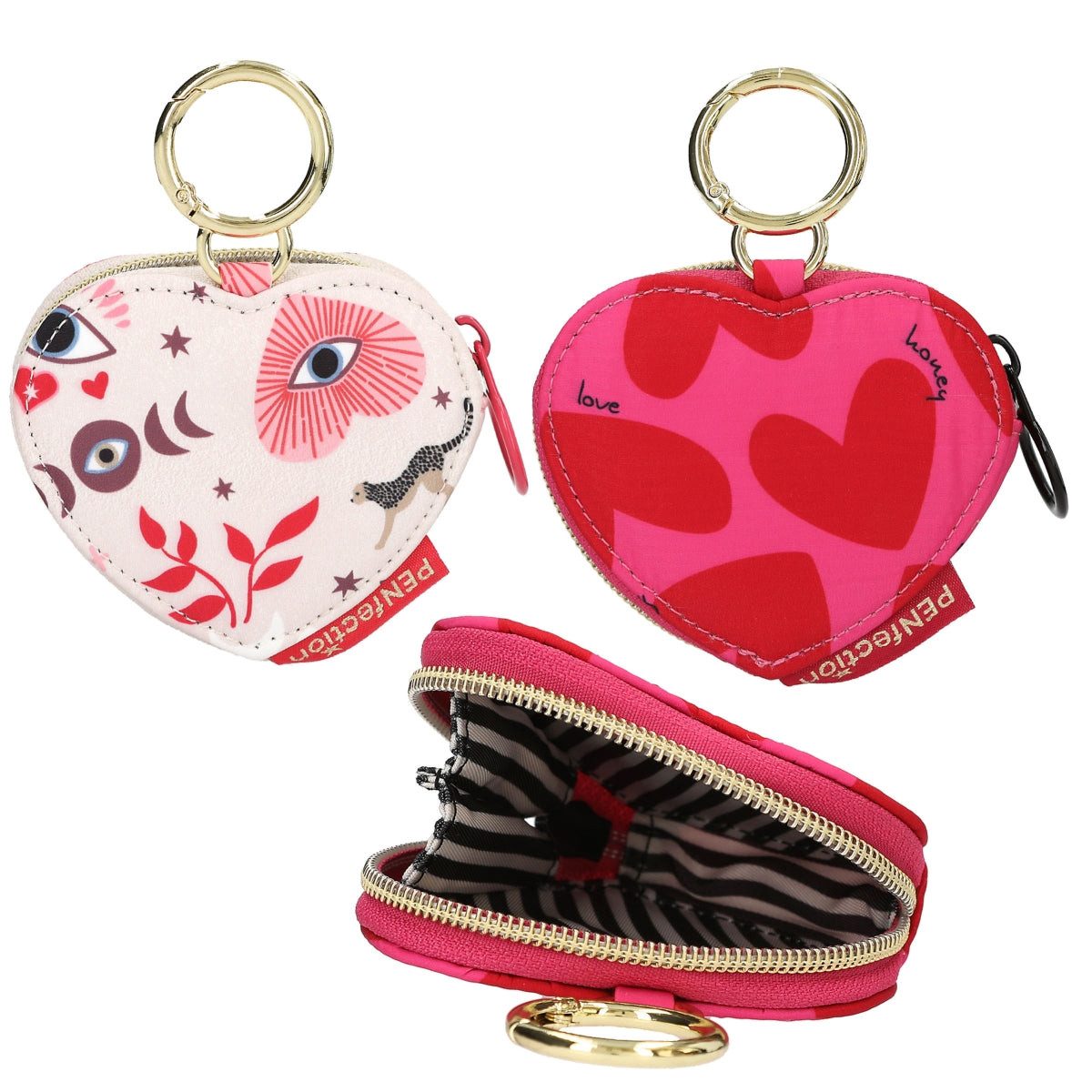 Depesche Spiel PENfection Herz-Portemonnaie mit Karabiner - 1 von 3 Designs