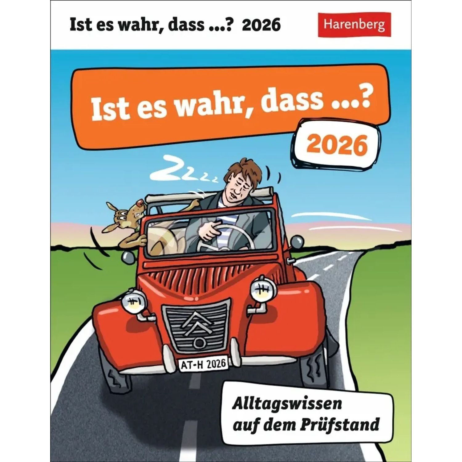 Harenberg Kalender Verlag Abreißkalender Ist es wahr, dass ...? Tagesabreißkalender 2026 - Alltagswissen auf...