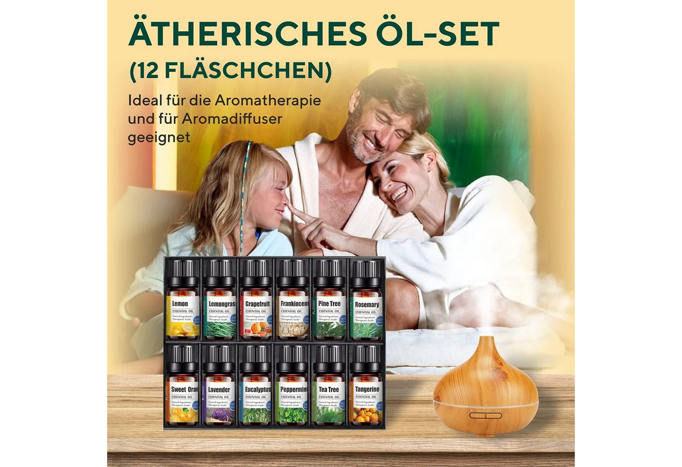 Thumbnail - P-Beauty Cosmetic Accessories Duftöl Ätherische Öle Aromaöl Raumduft Diffuser Massageöl 100% naturreines Öl