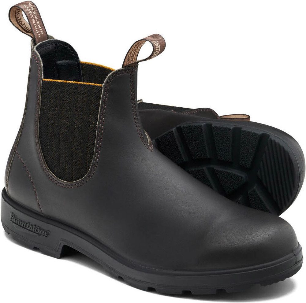 Blundstone #2403 Brown Leather With Mustard Elastic (Originals Series) Stie günstig online kaufen