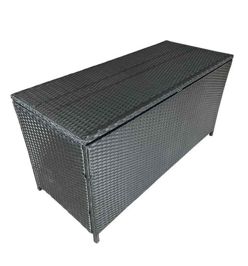 Sedex Auflagenbox Auflagenbox Trinidad Schwarz/Grau, Polyrattan
