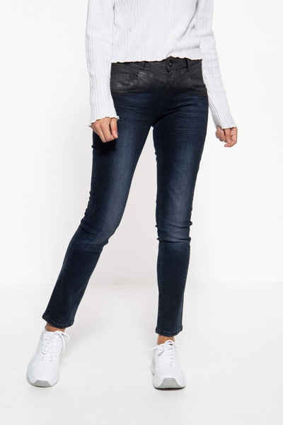 ATT Джинси Slim-fit-Jeans Zoe mit Farbverlauf