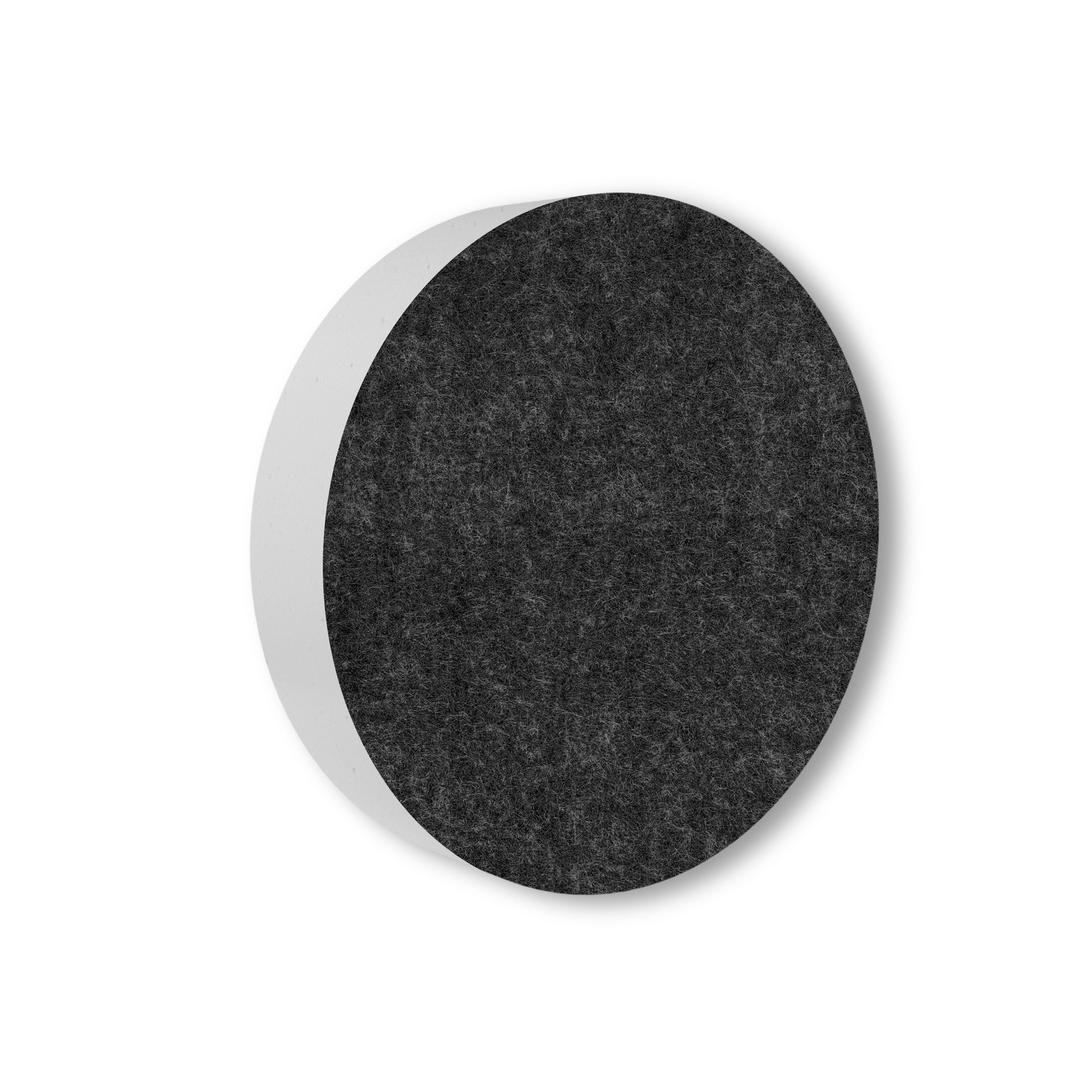 platino24 Akustikplatte 1 Akustik Schallabsorber aus Basotect ® G+ / Kreis 40 cm