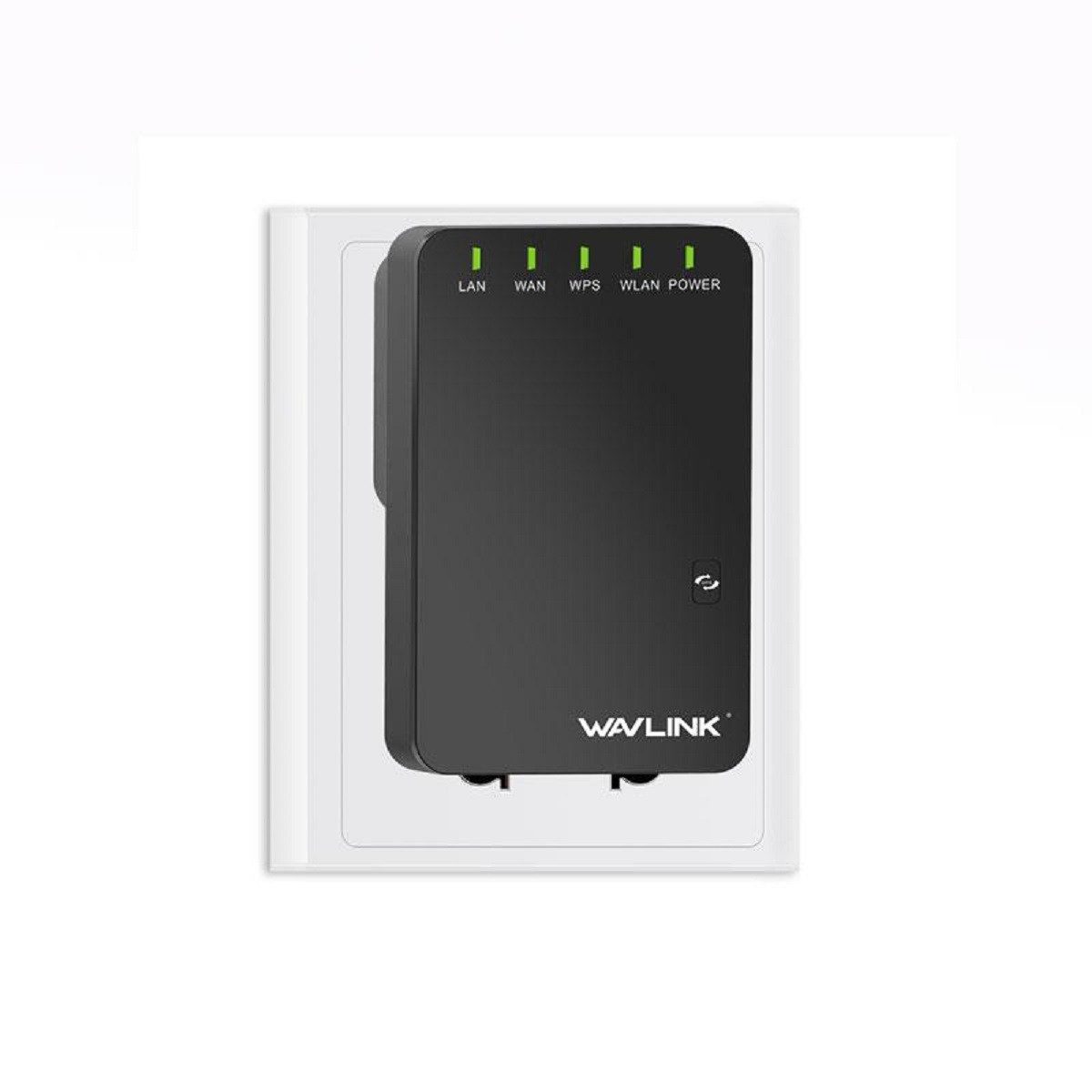 COFI 1453 Wi-Fi Verstärker mit 3 Modi – Repeater, Router, AP EU-Stecker Reichweitenverstärker schwarz