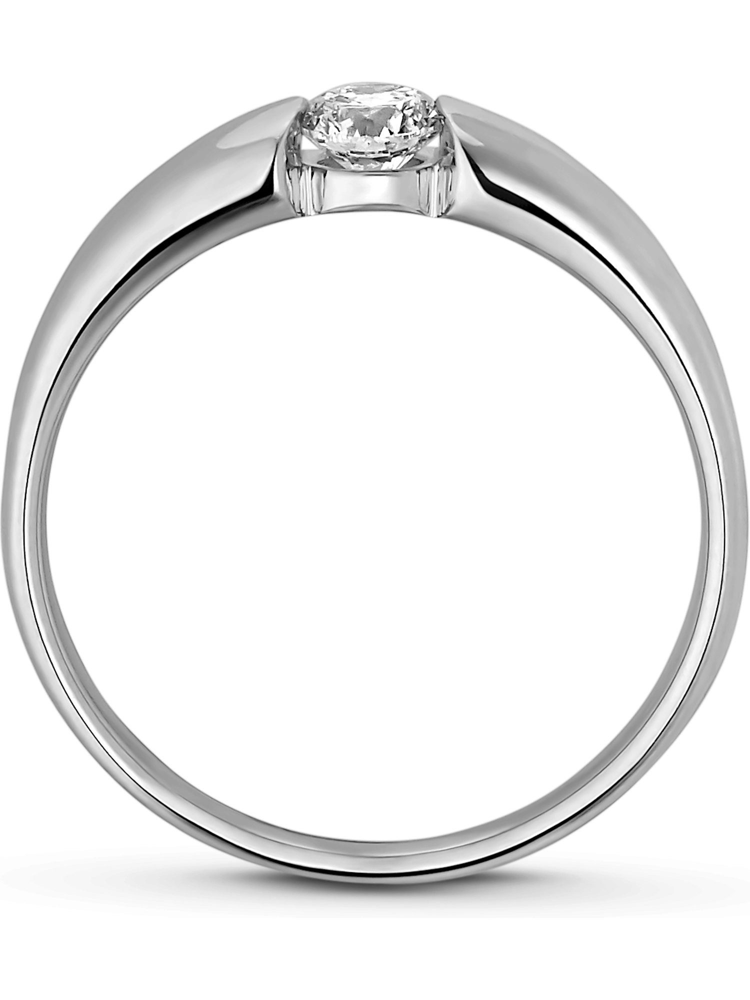 CHRIST Diamantring CHRIST Damen-Damenring 1 Diamant