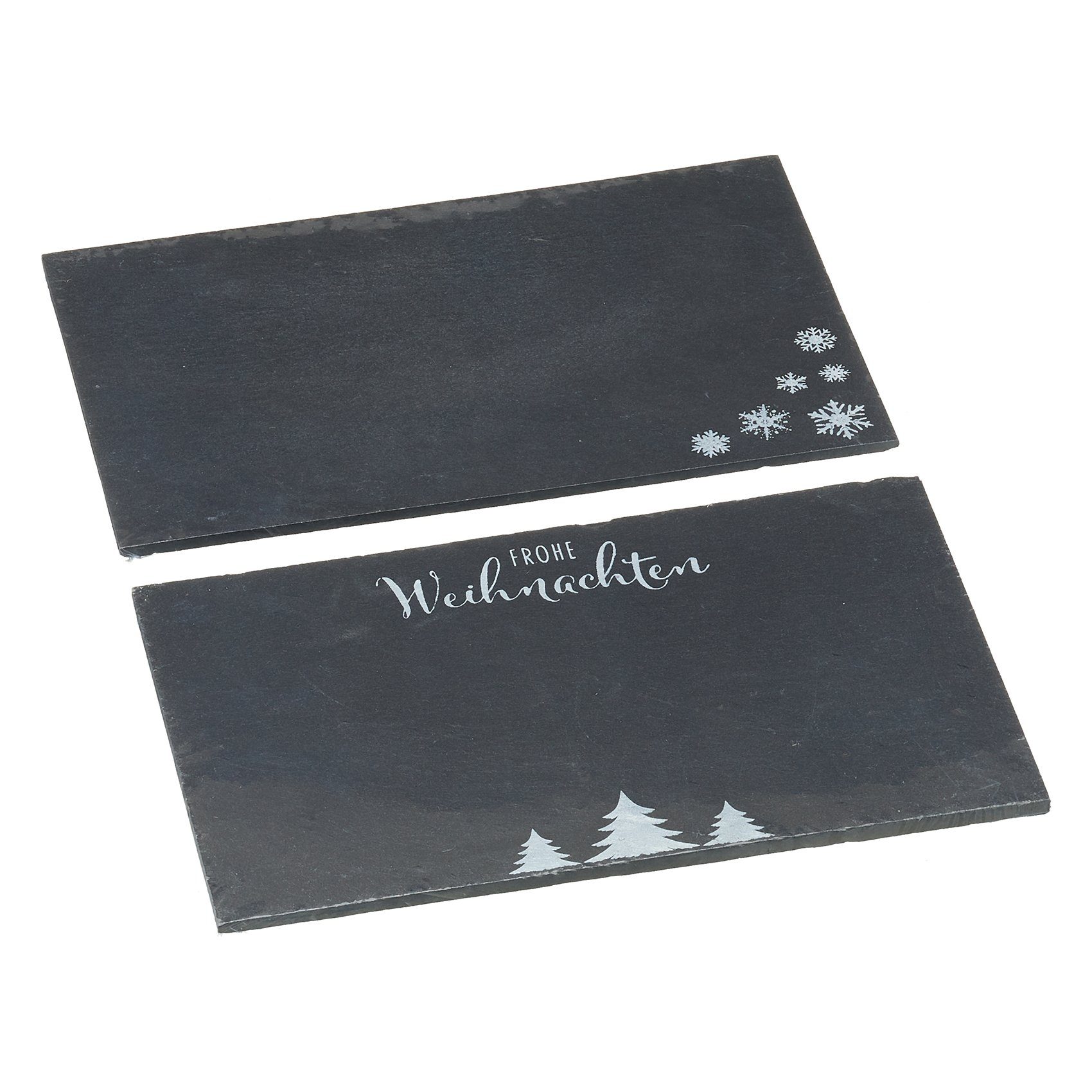 Set, 22 Servierplatten 14 2 Fachhandel x im Motive Plus Weihnachtsmotive cm Servierplatte