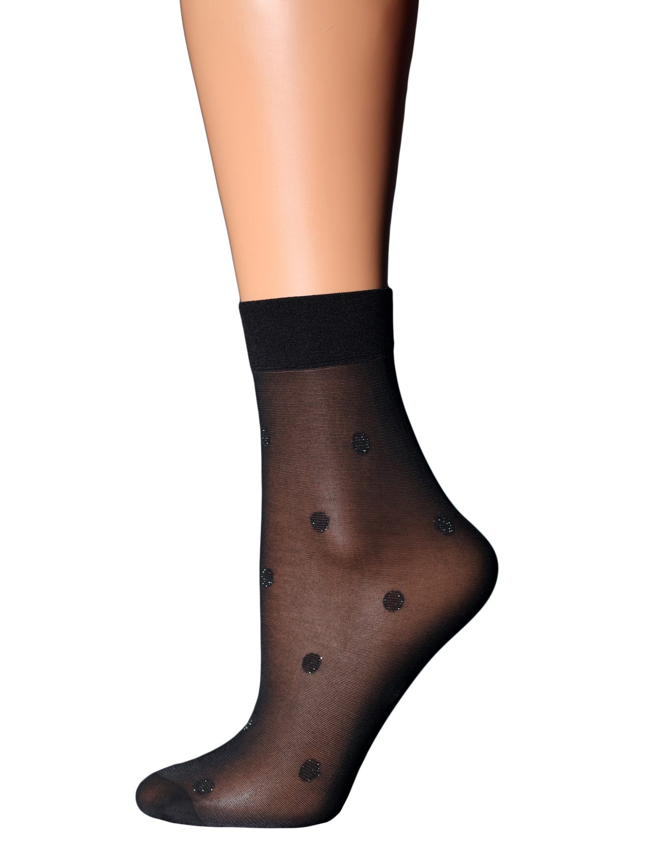 GIULIA Feinsöckchen Söckchen 40 Den mit Kreisen Punkten Pünktchen Polka dot günstig online kaufen