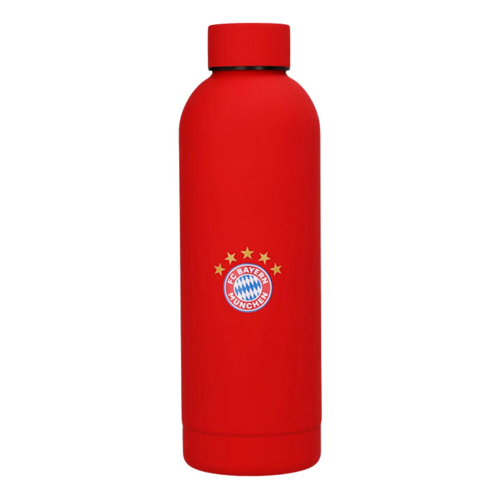 FC Bayern München Trinkflasche FC Bayern Edelstahlflasche rot