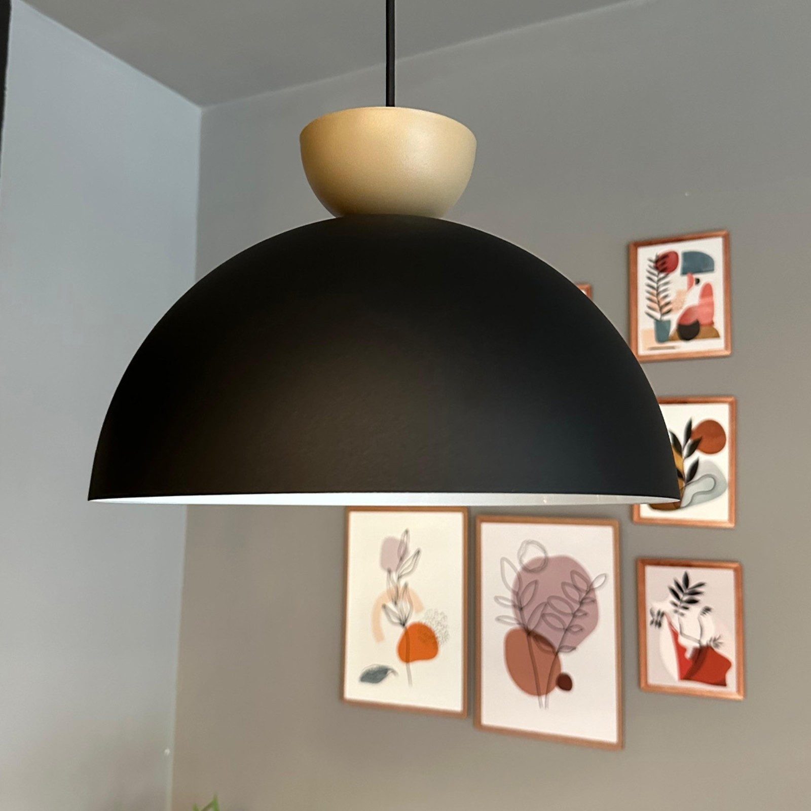 Bamyum Pendelleuchte Yimpi Metall Ø30 cm, günstig online kaufen