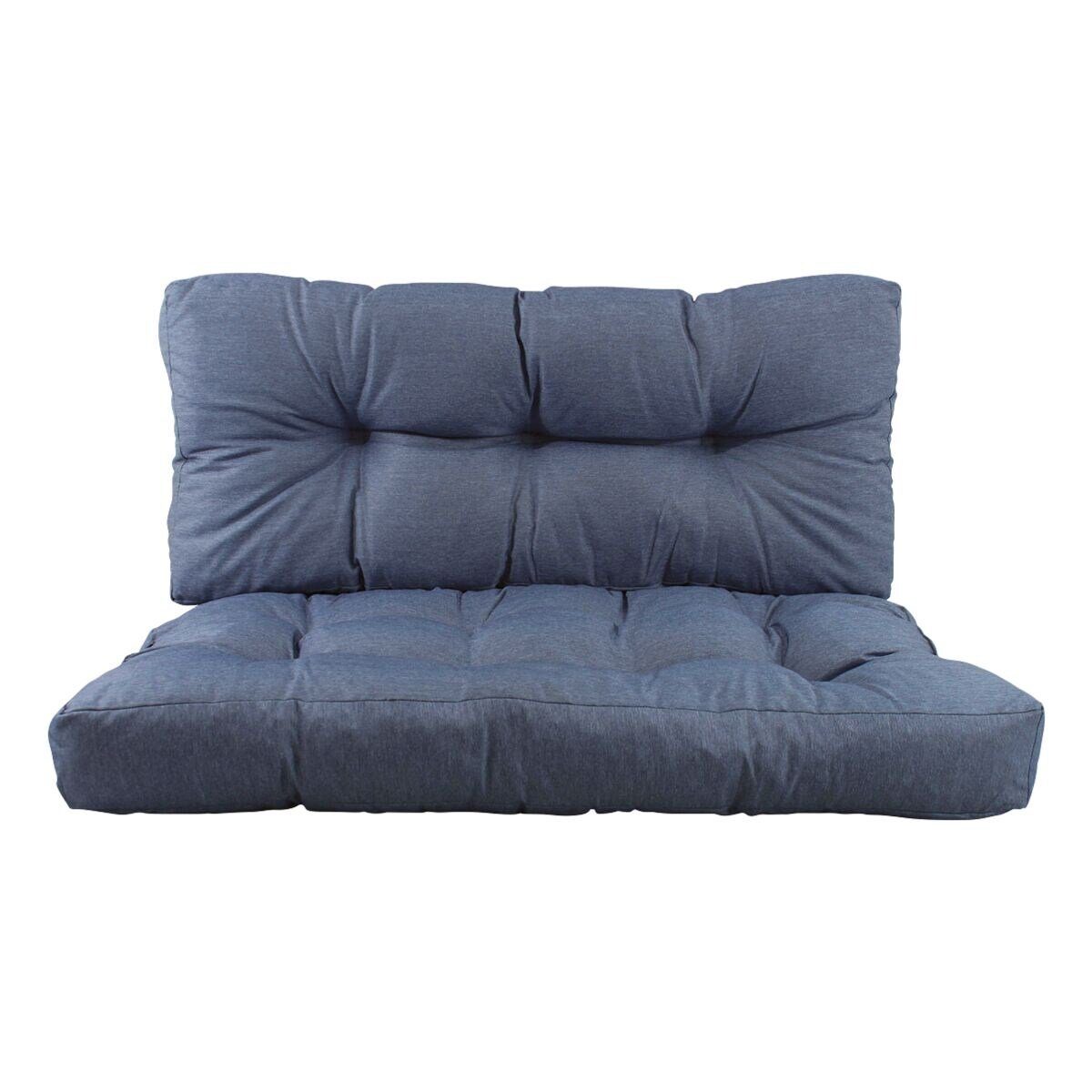 GERSO Palettenkissen 60x50cm - Graue Rückenlehne Für Deine Palettencouch